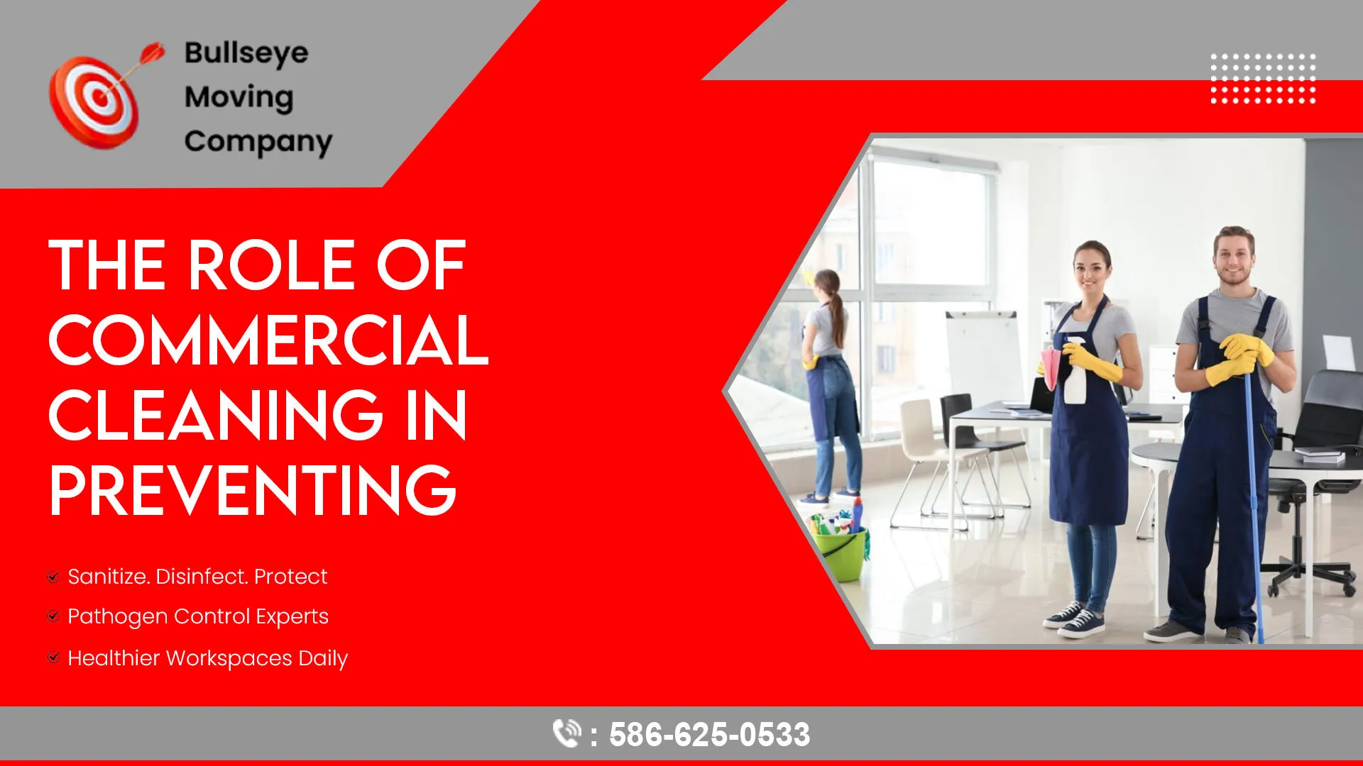 The Role of Commercial Cleaning in Preventing Workplace Illnesses